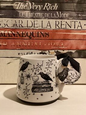 New Crow and Spell Book Halloween Mug 🐦‍⬛🎃